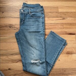 Old navy, size 4, Blue Distressed Jeans